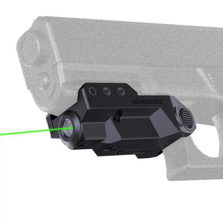 Micro Green Laser to Weapons - 21 mm <tc>Rail</tc> - Recargable