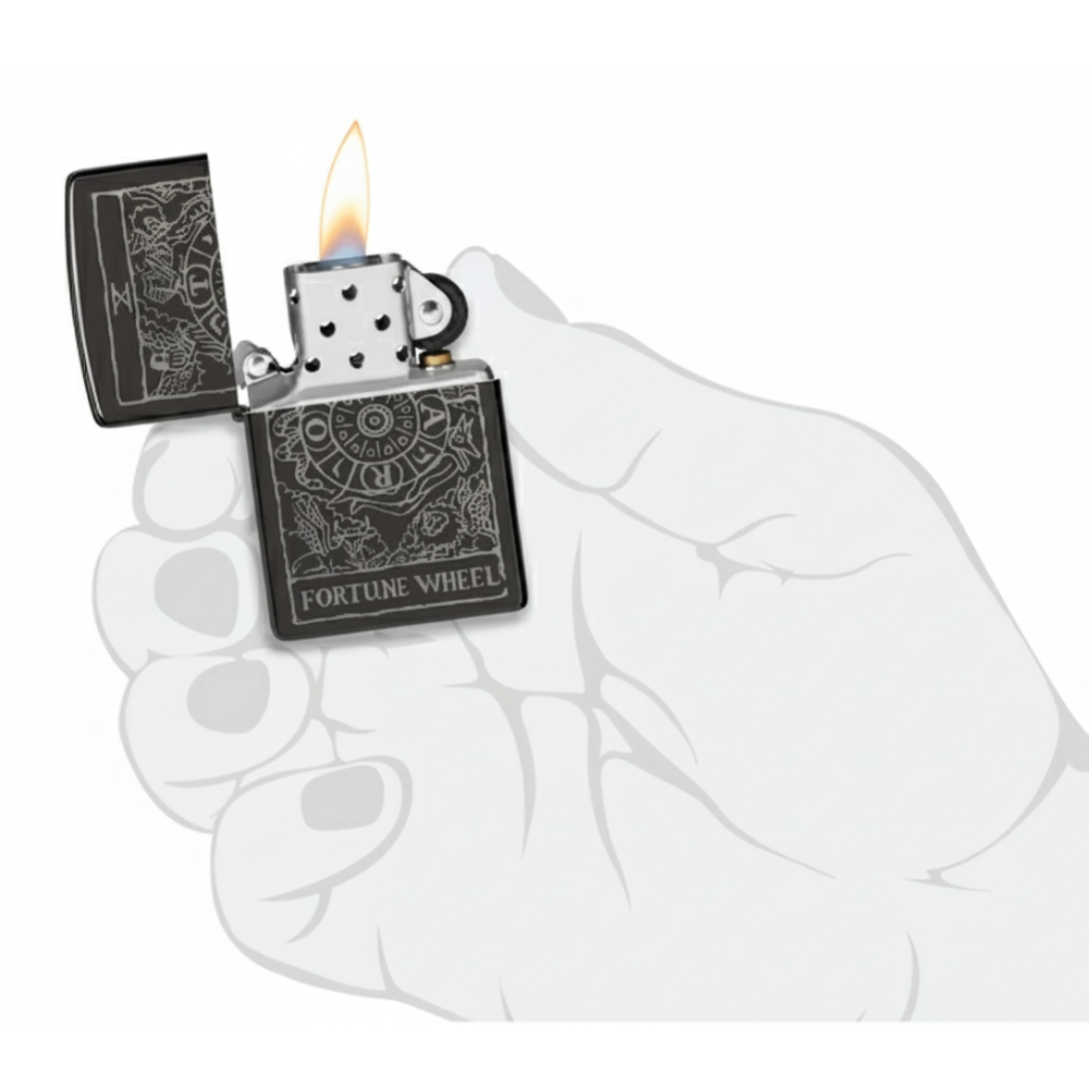 Zippo Wheel of Fortune Design Lighter
