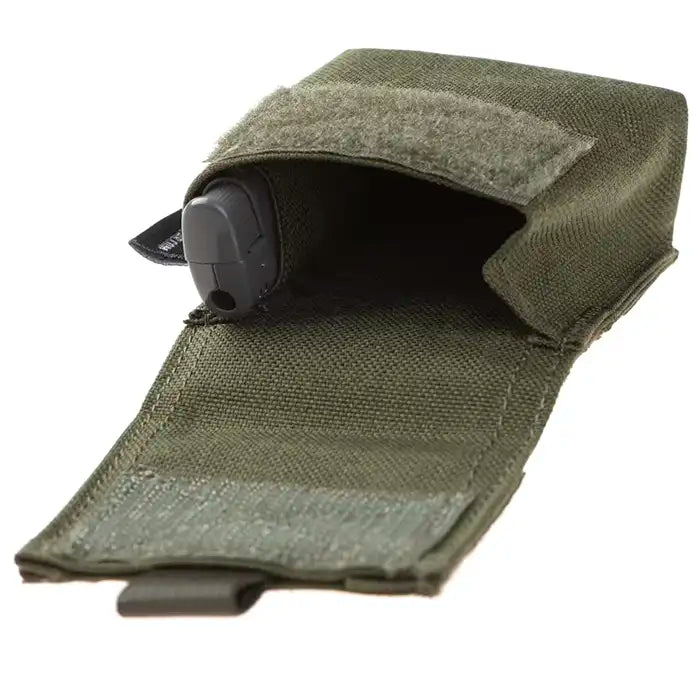 Bolsa táctica para rapé - Bolsa Molle para caja de rapé - Verde oliva