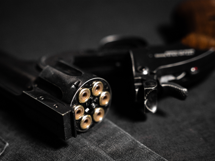 Revólver Schofield No.3 - Perdigones de 4,5 mm - Negro envejecido