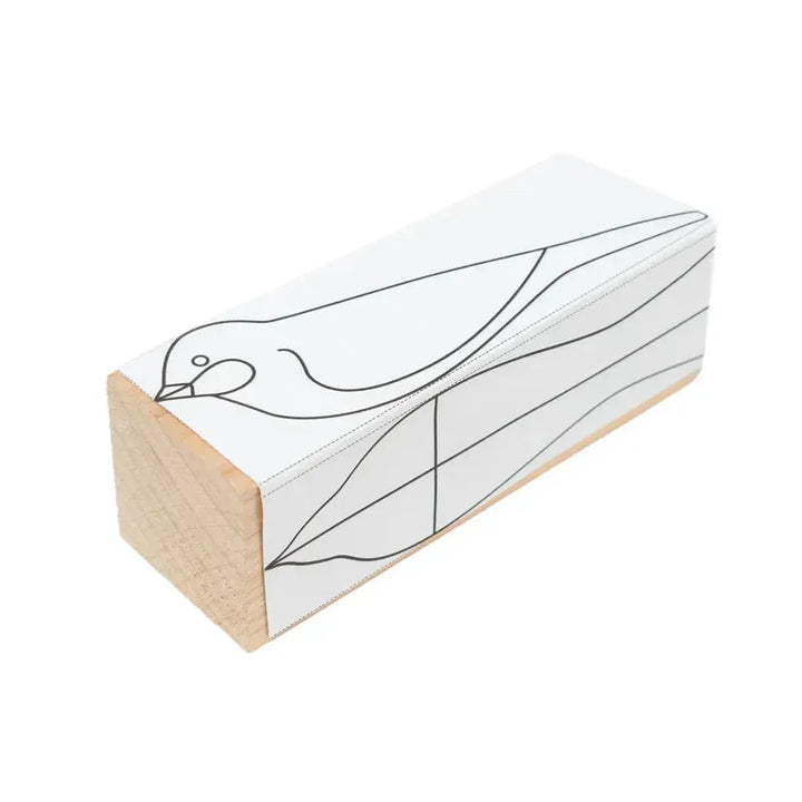 1stk Emne - Treklosse til Treskjæring Lind 125x42x42mm - Game-On.no