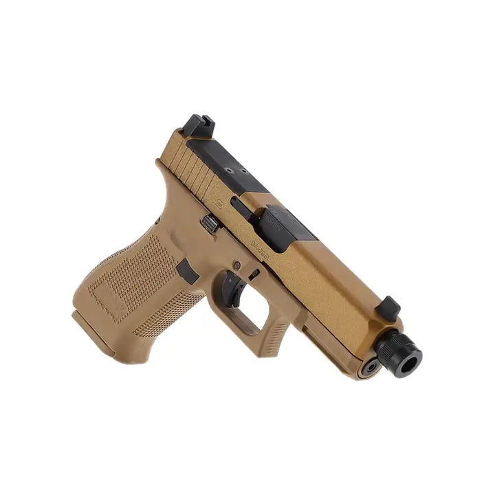 Glock 19X MOS CO2 Drevet Softgun Pistol med Blowback - Coyote