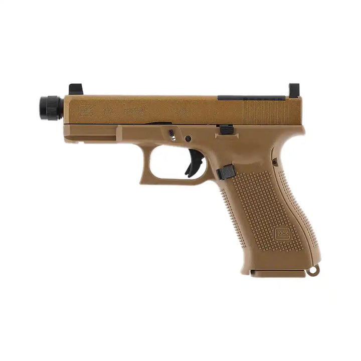 Glock 19X MOS CO2 Drevet Softgun Pistol med Blowback - Coyote