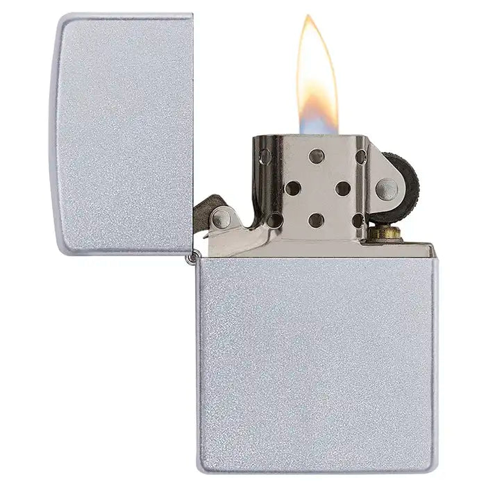 Encendedor Zippo - Cromo satinado clásico