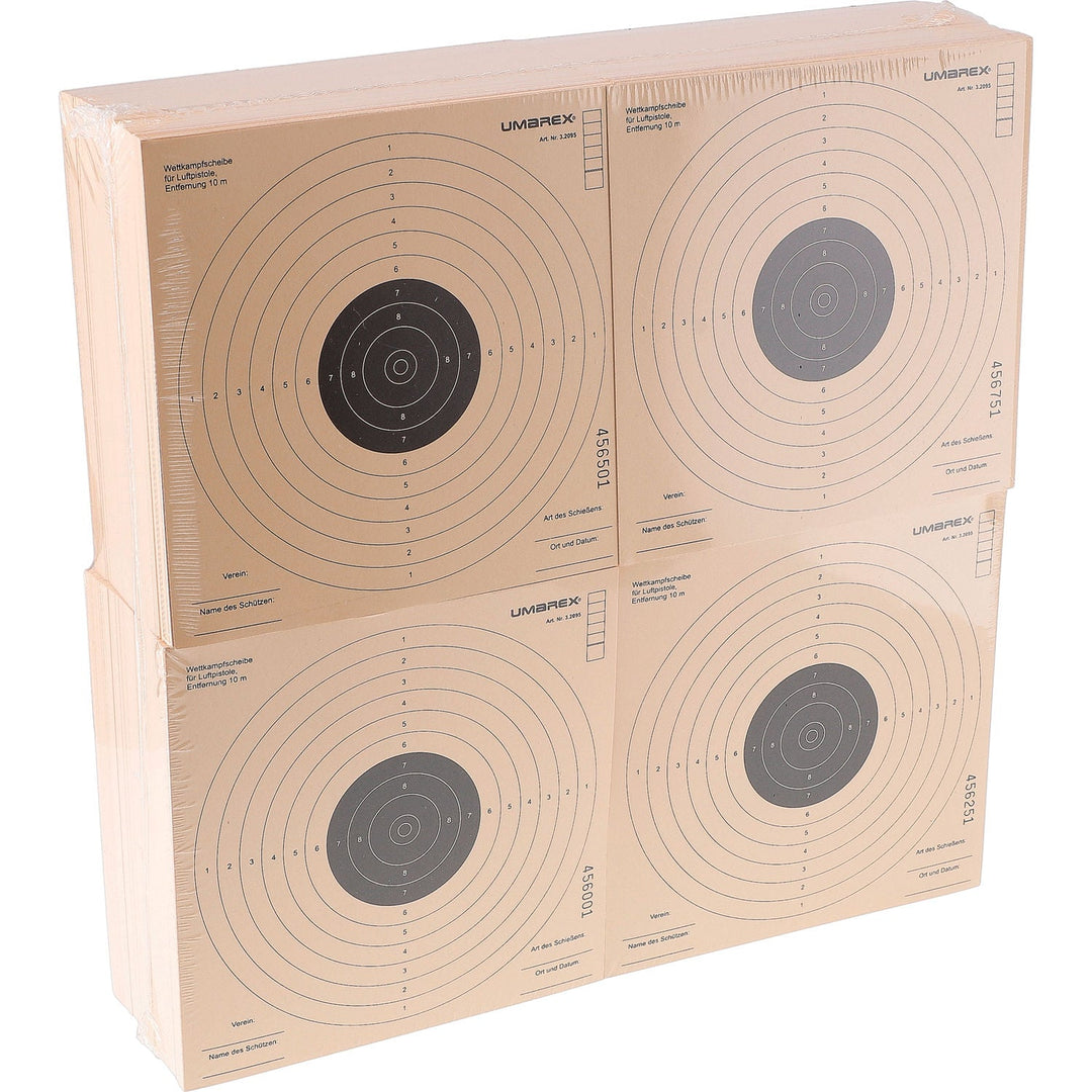 Flashes para rifles de aire comprimido y <tc>AIRSOFT</tc> 17x17cm (Oferta de paquete)