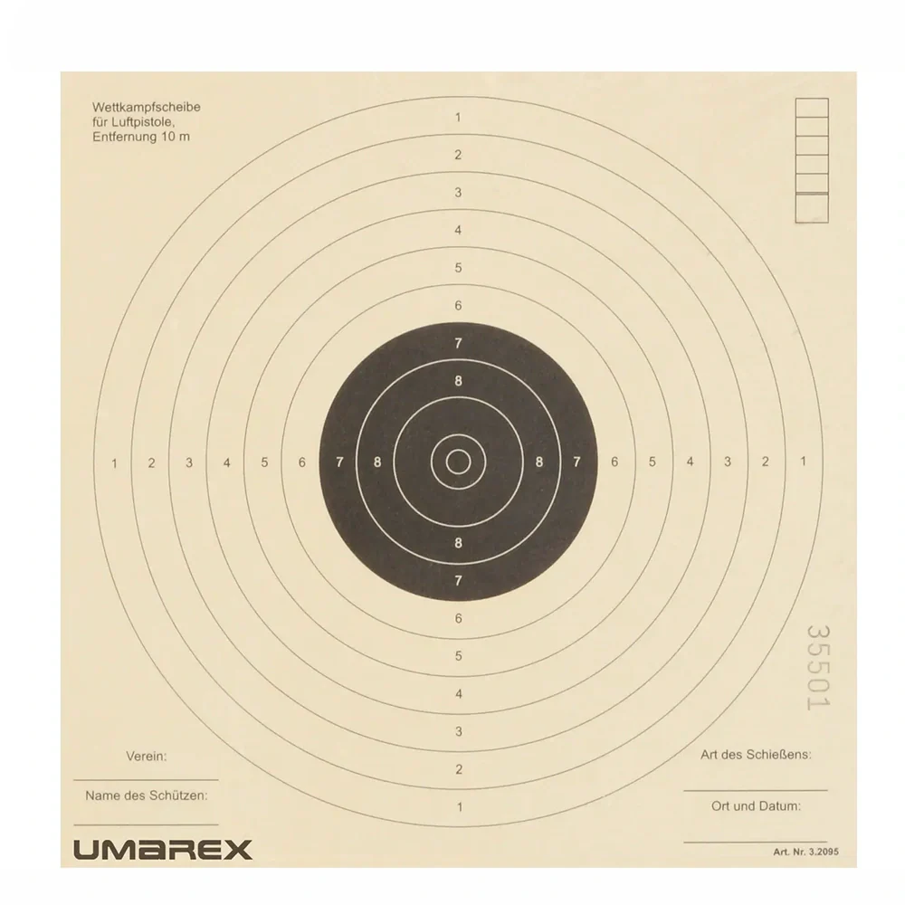 Flashes para rifles de aire comprimido y <tc>AIRSOFT</tc> 17x17cm (Oferta de paquete)