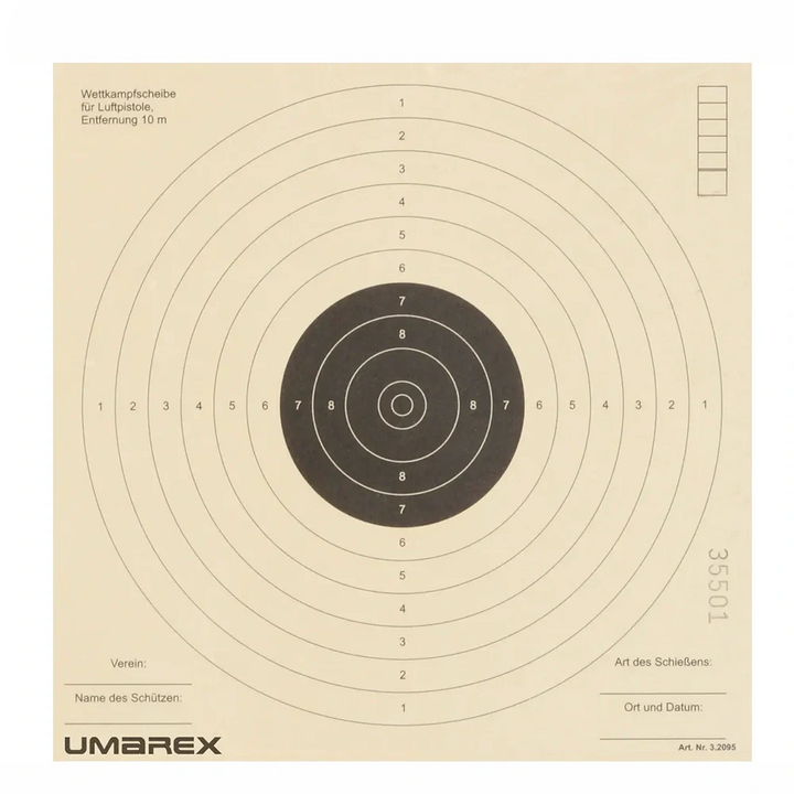 Flashes para rifles de aire comprimido y <tc>AIRSOFT</tc> 17x17cm (Oferta de paquete)