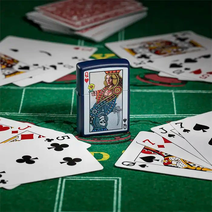 Encendedor Zippo - Diseño Reina de Corazones