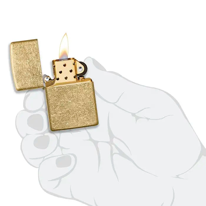 Zippo - Latón caído