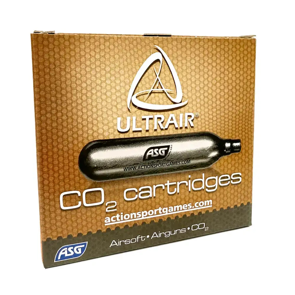 5stk 12g Co2 Patroner - Ultrair - Game-On.no