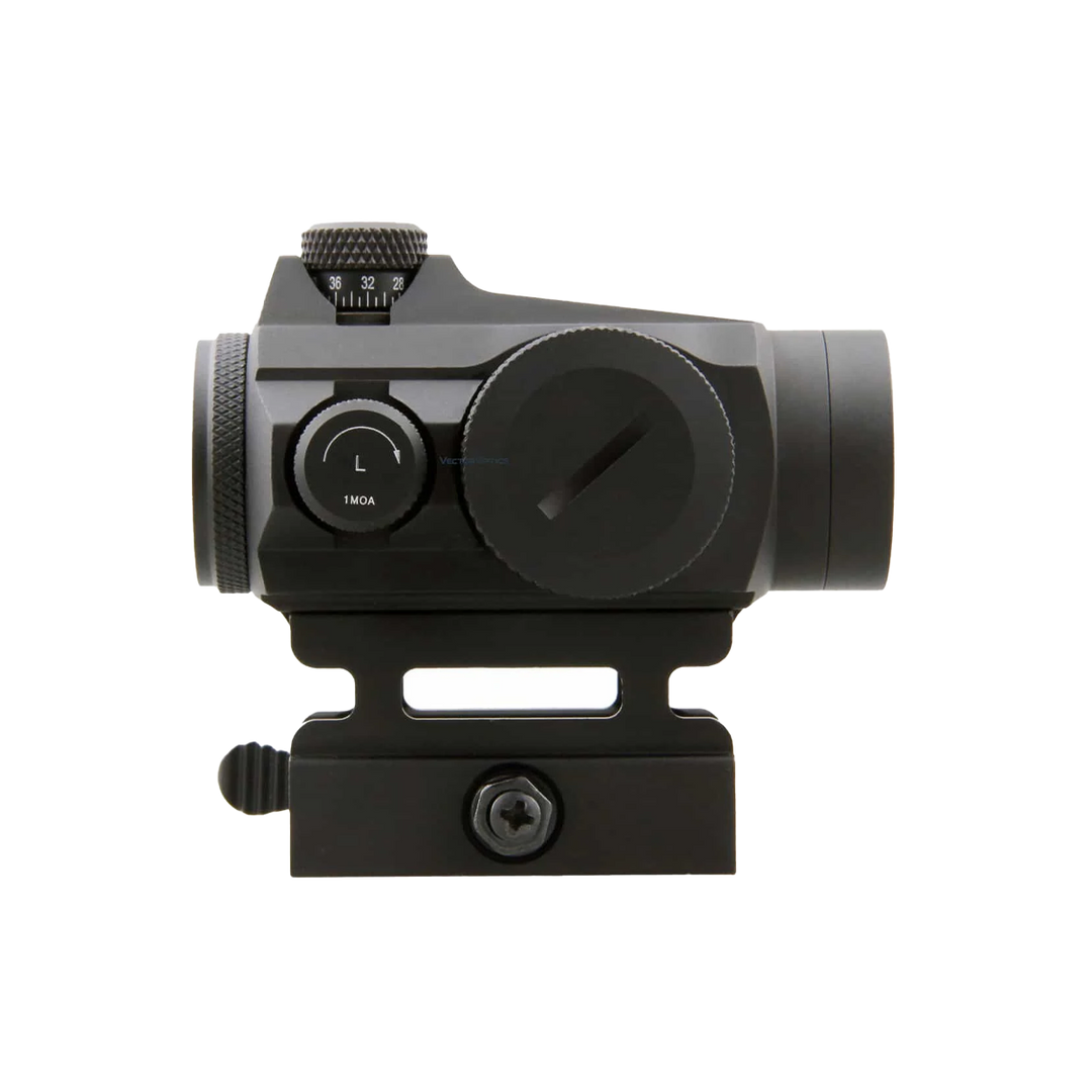 Vector Optics Maverick 1x22 GenII - Sort - side med montasje