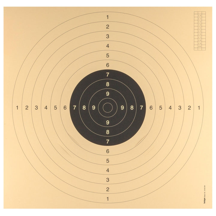 Flashes de pistola aprobados por FFT e ISSF - 55 cm x 53 cm - 100pcs