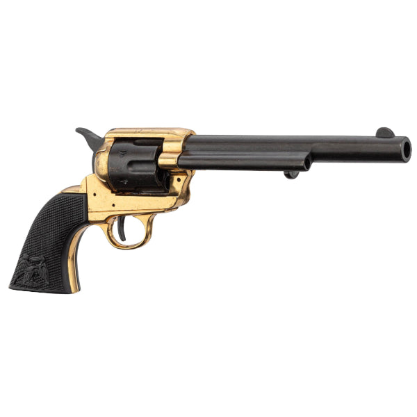 Réplica del revólver Peacemaker 7.5 de 1873 - Negro/Oro