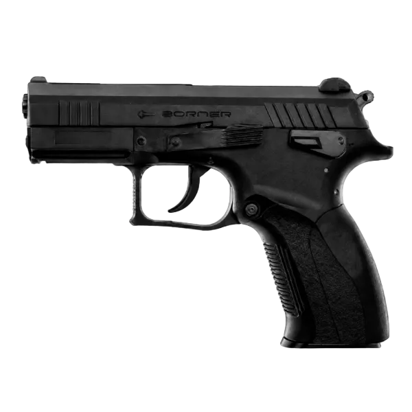 Borner P1 CO2 Luftpistol Blowback - 4.5mm