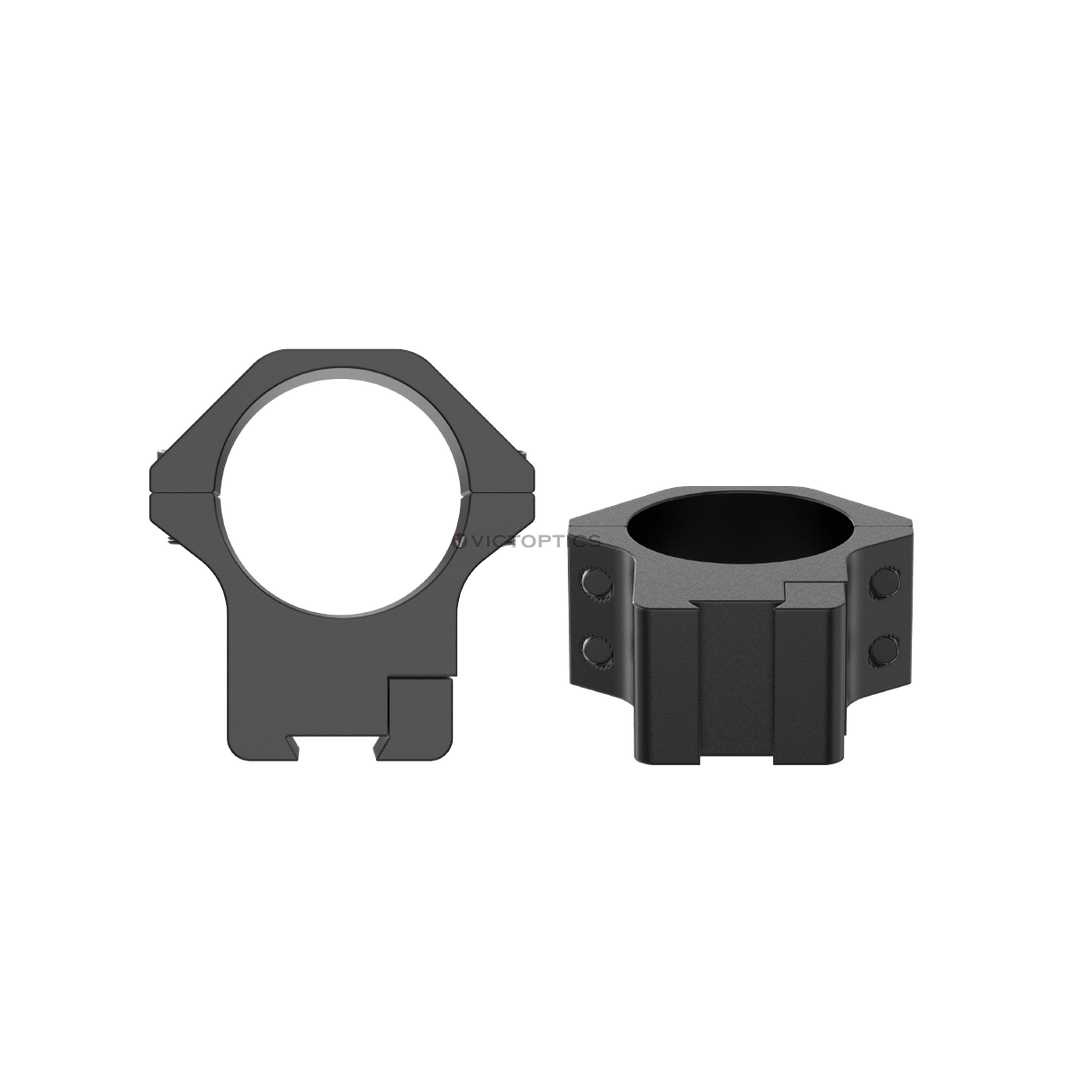 Victoptics - Anillos de montaje - Ø30mm con fijación de 11mm - Mediano