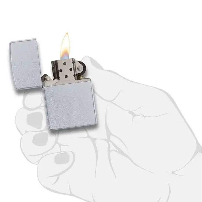 Encendedor Zippo - Hielo negro clásico