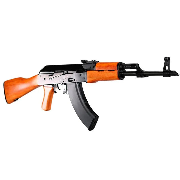 AKM/AK47 CO2 Drevet Luftgevær Full Metall og Tre - 4.5mm BB - Game-On.no