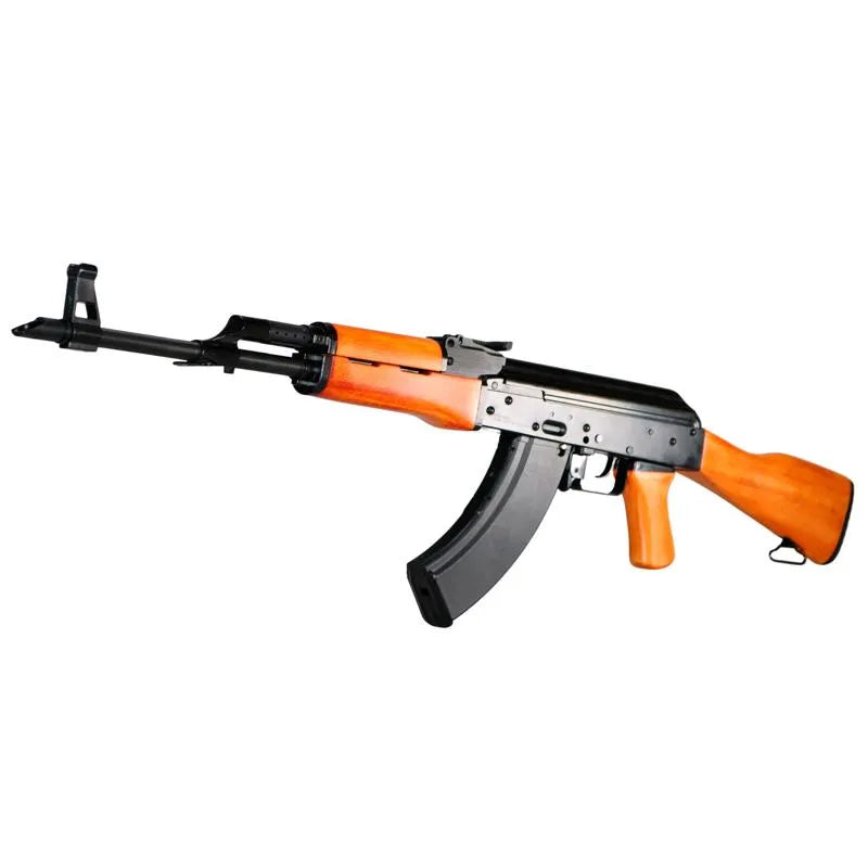 AKM/AK47 CO2 Drevet Luftgevær Full Metall og Tre - 4.5mm BB - Game-On.no