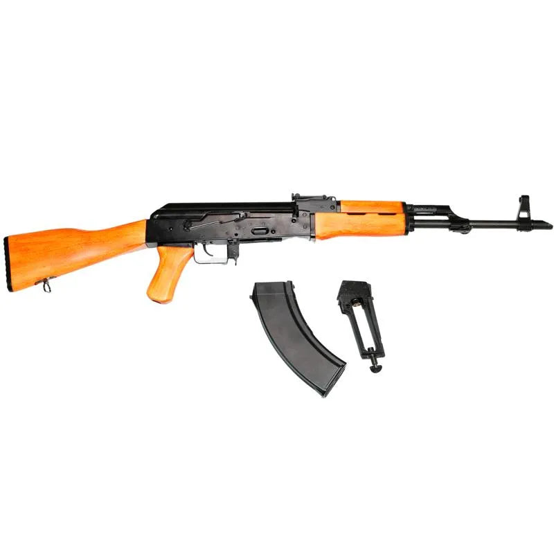 AKM/AK47 CO2 Drevet Luftgevær Full Metall og Tre - 4.5mm BB - Game-On.no
