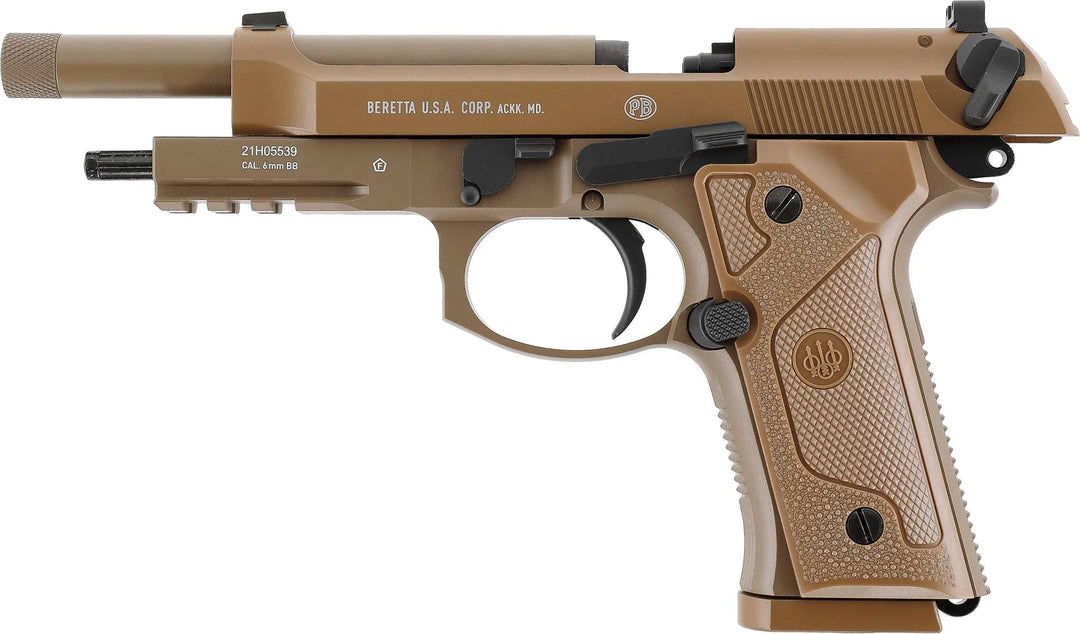 Beretta M9A3 FM - CO2 Drevet Softgun Pistol - FDE - Game-On.no