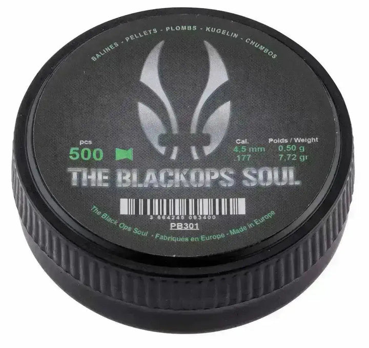 BO - Flate Kuler / Pellets til 4.5mm Luftvåpen - 500stk - Game-On.no