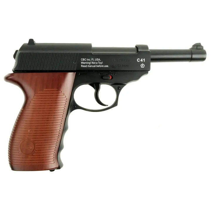 Borner - C41 CO2 Drevet Luftpistol - 4.5mm BB - Full Metall - Game-On.no
