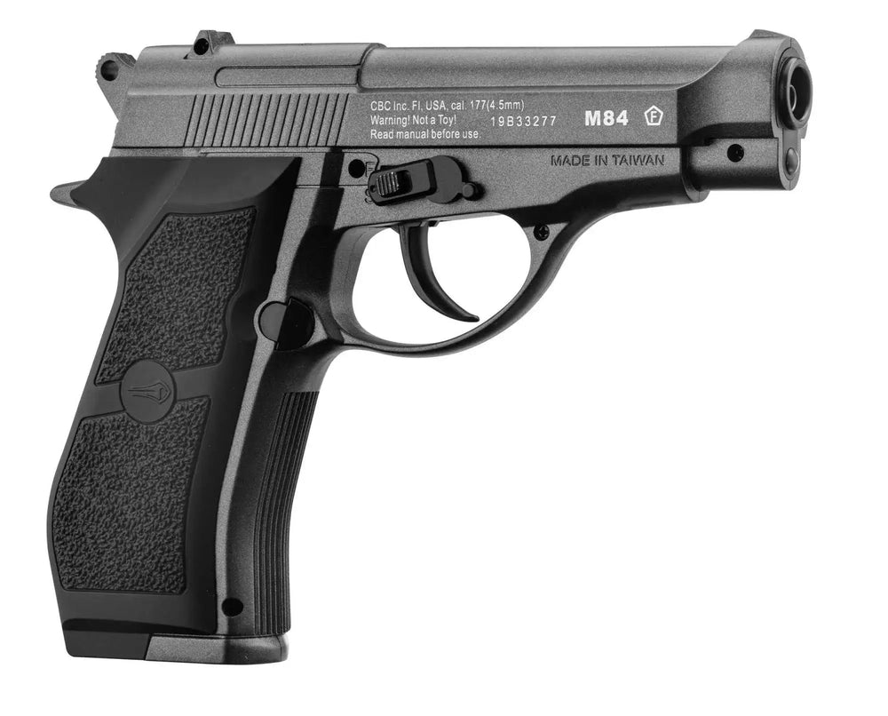 Borner - M84 CO2 Drevet Luftpistol - 4.5mm BB - Fullmetall - Game-On.no