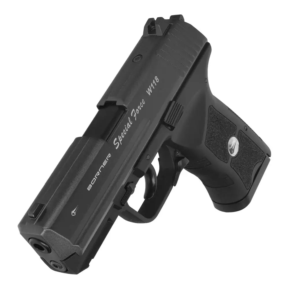 Borner - P99 (W118) - CO2 Drevet Luftpistol med Blowback - 4.5mm BB - Game-On.no