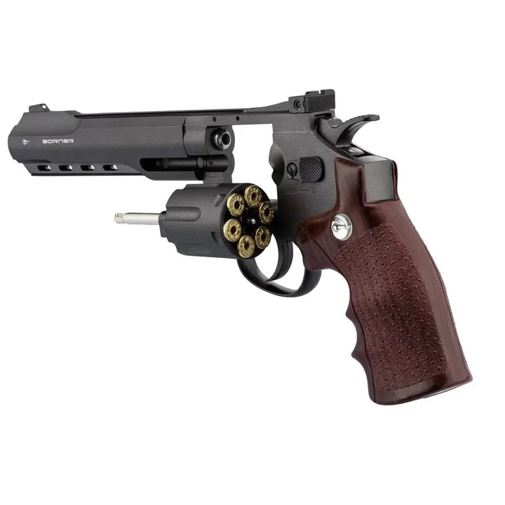 Borner - Super Sport 702 CO2 Drevet Revolver - 4.5mm BB - Game-On.no