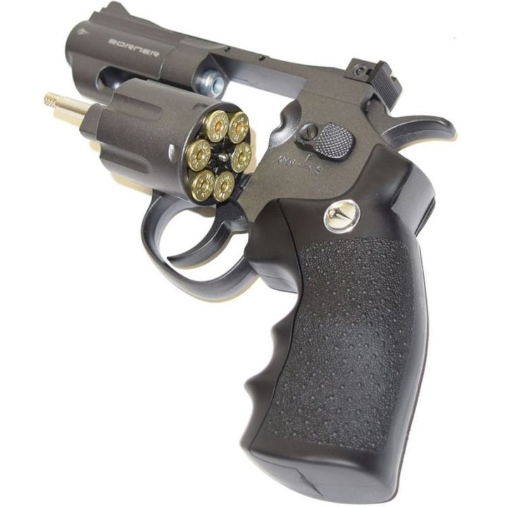 Borner – Super Sport 708 - CO2 Drevet Revolver - 4.5mm BB