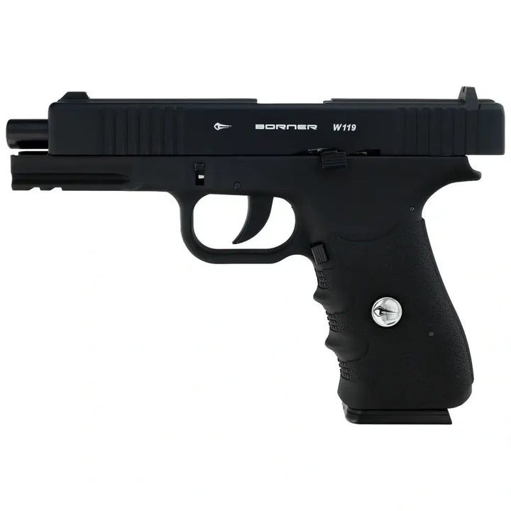 Borner - W119 CO2 Drevet Luftpistol med Blowback - 4.5mm BB - Game-On.no