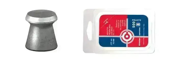 Crosman Wadcutter Pellets 4.5mm Luftgeværkuler - 500stk - Game-On.no