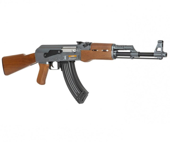 CYMA - AK47 Elektrisk Softgun Rifle - Wood - gameon.eu