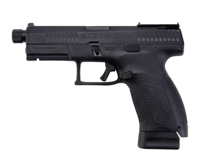 CZ - P10C OR-OT CO2 Drevet Softgun Pistol med Blowback - Svart - Game-On.no