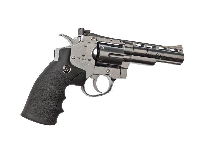 Dan Wesson 4 CO2 Drevet Softgun Revolver - Chrome - gameon.eu