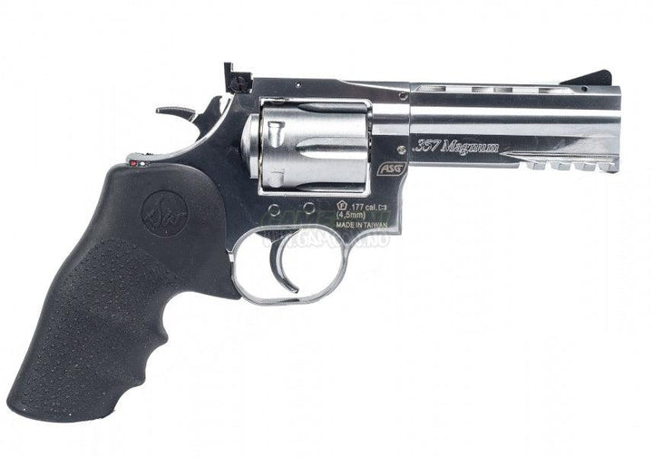 Dan Wesson 715 4inch Revolver - Sølv - 4.5mm Pellets - gameon.eu