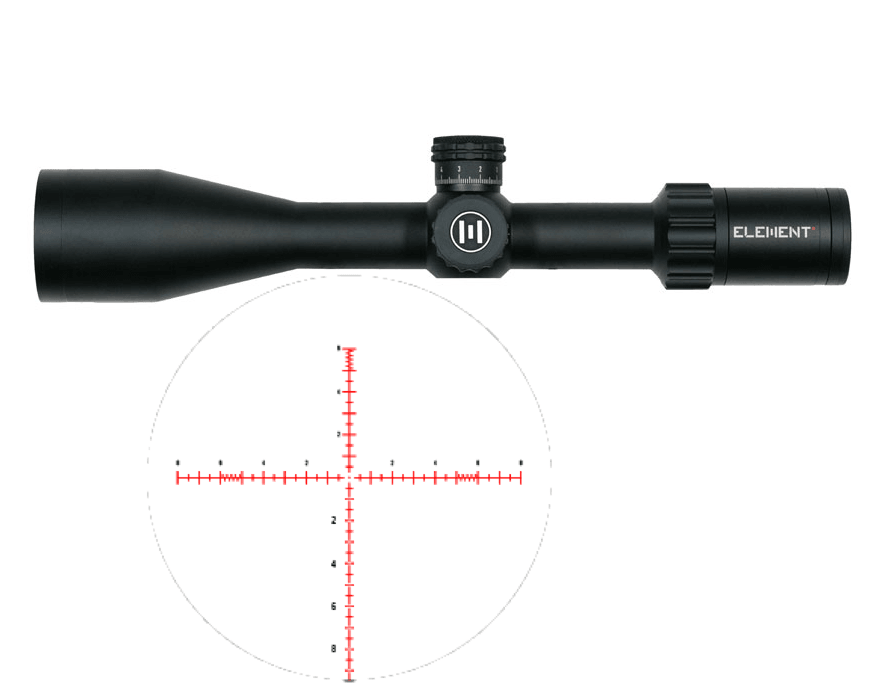 Element Optics - Nexus Kikkertsikte 5-20x50 FFP MRAD APR-1C - gameon.eu