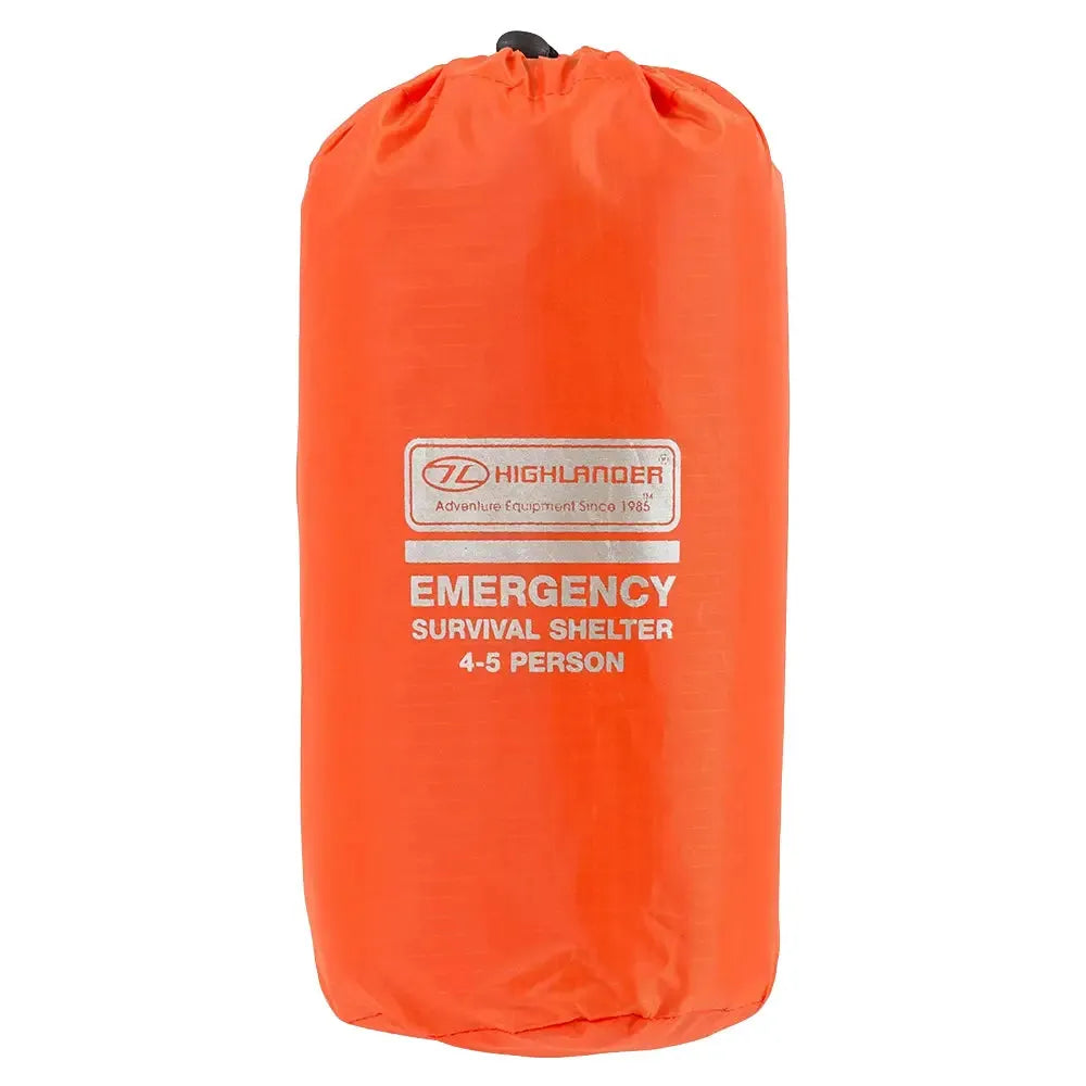 Refugio de supervivencia de emergencia/bolsa de viento para 4-5 personas