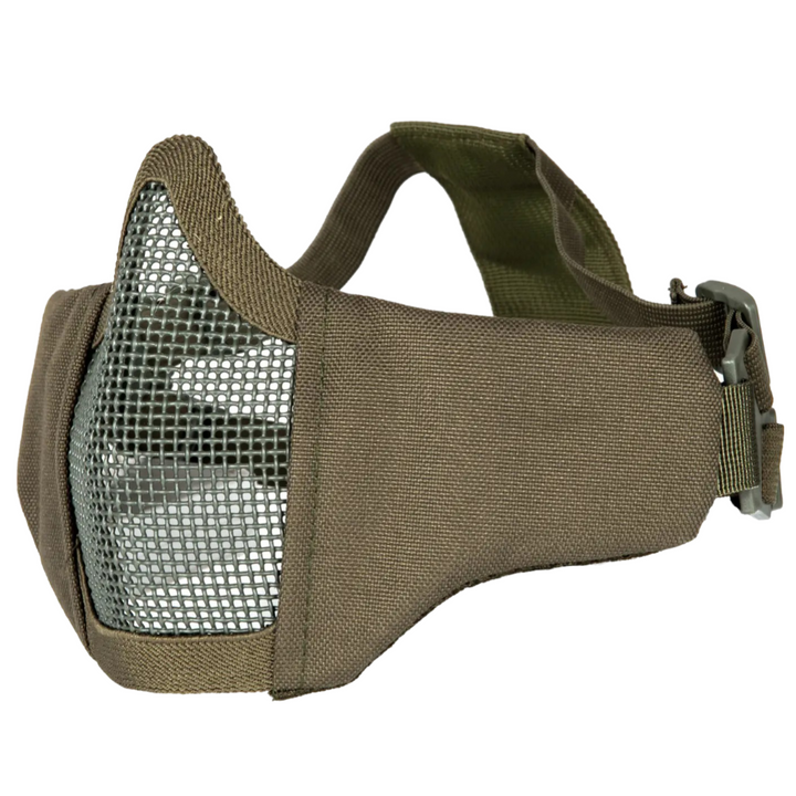 Mesh Maske med Kinnpute - Ranger Green