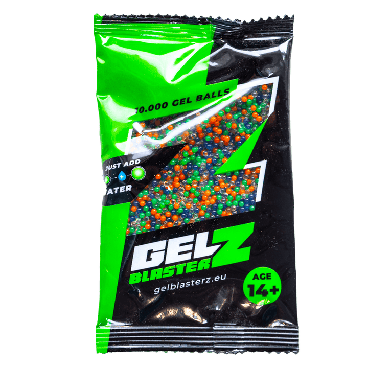 Bolas de gel - Gel Blasterz - Verde - 10.000 piezas