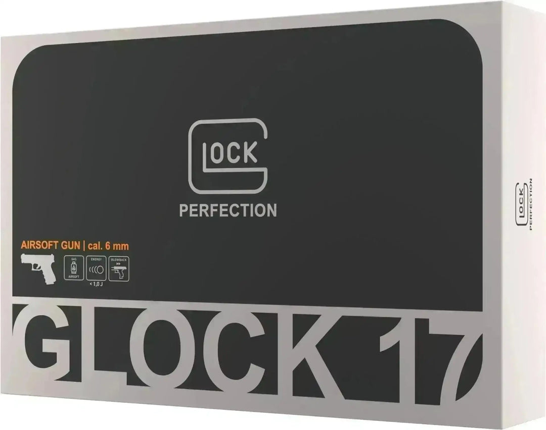 Glock 17 Airsoft GBB Gasspistol – Blowback 6mm - Pakkesett - Game-On.no