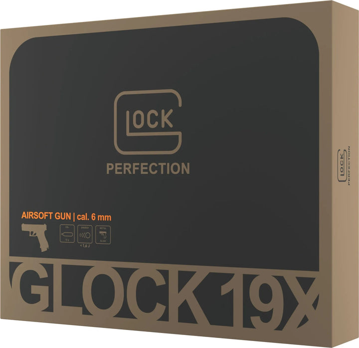 Glock 19X FDE - Gass Softgun med Blowback - Game-On.no