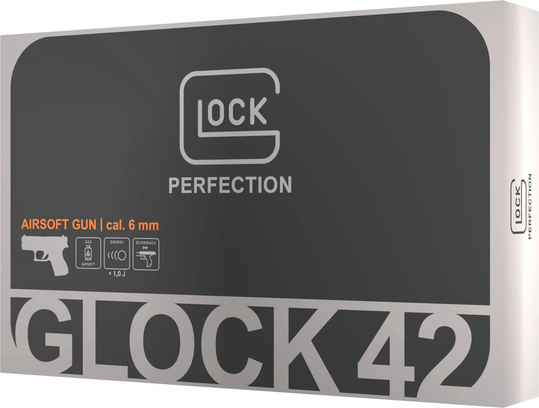 Glock 42 Gass Softgun med Blowback - gameon.eu