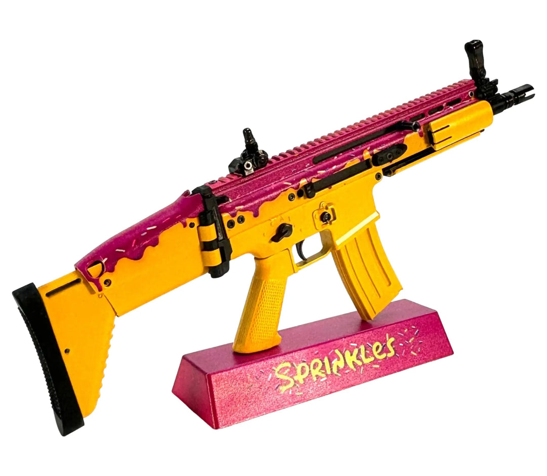Goatguns - Mini "Donut" SCAR - Replika Modell - Limited Edition - Game-On.no
