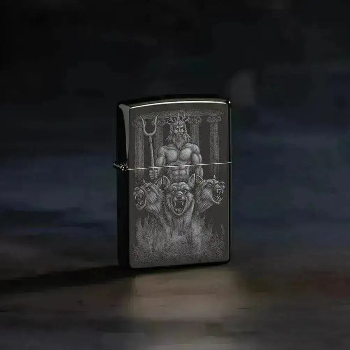 Greek Dogs Motiv - Lighter - Game-On.no