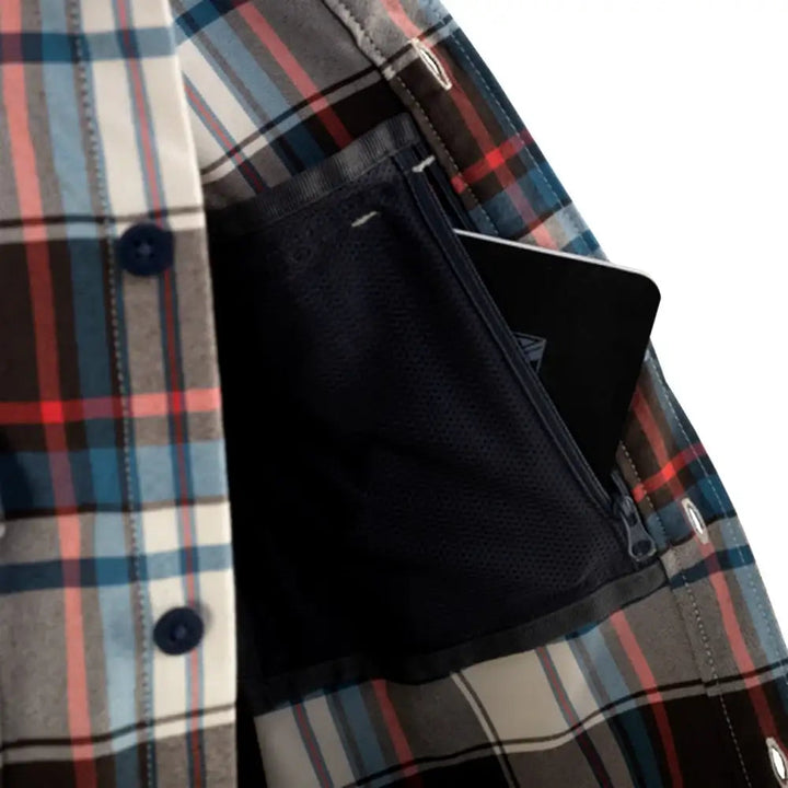 Helikon Tex - GreyMan Skjorte Nylon Sorona - Tru Grey Checkered - Game-On.no