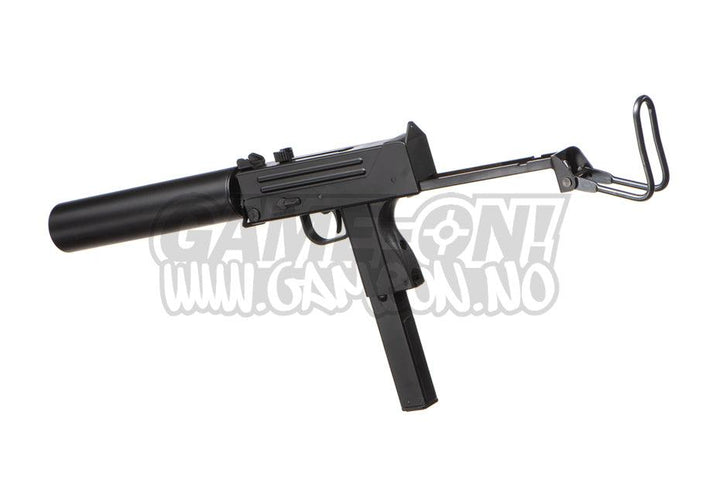 HFC - M11 SMG Gassdrevet Softgun Pistol med Blowback - Svart - gameon.eu