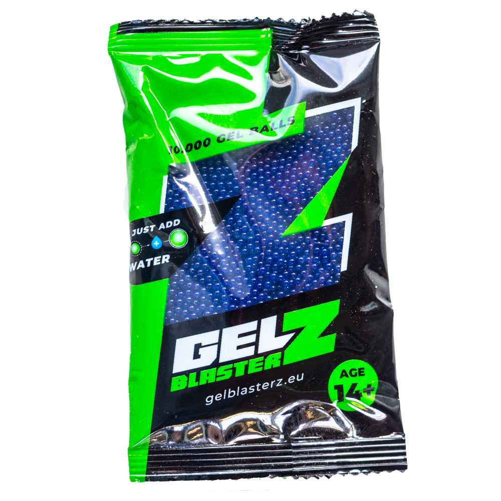 Bolas de gel - Gel Blasterz - Verde - 10.000 piezas