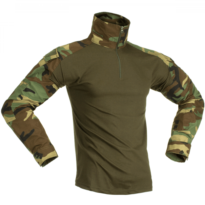 Invader Gear - Combat Shirt - Woodland - gameon.eu