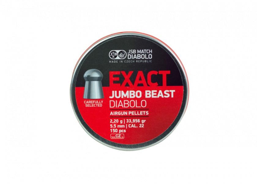 JSB Jumbo Exact Beast - 5.52mm - 150stk - gameon.eu